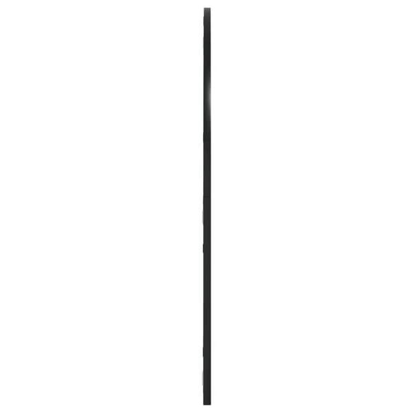 Maison Exclusive - Svart väggspegel 80x80 cm järnbåge Svart