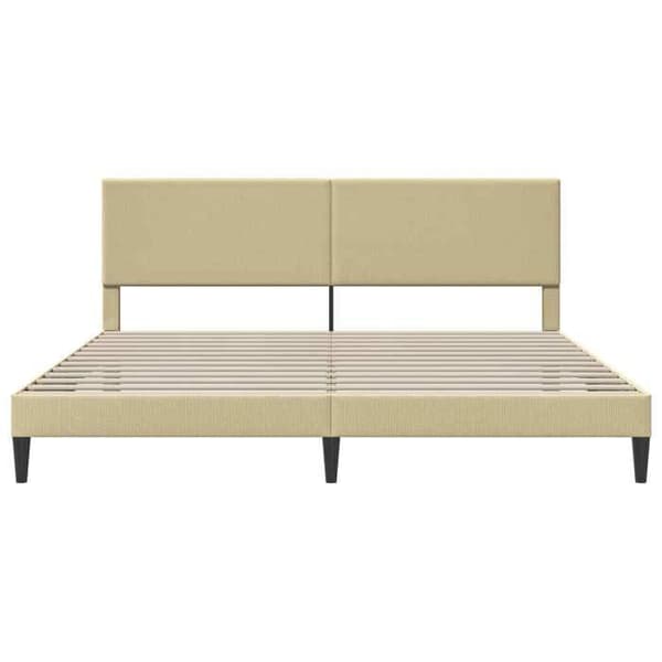 Maison Exclusive - Sängram Grå Grön Ljus 180 x 200 cm Grå Ljusgrön
