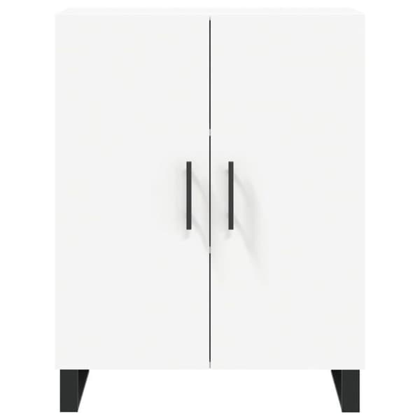 Maison Exclusive - Vit buffé 69,5x34x90 cm ingenjörsträ