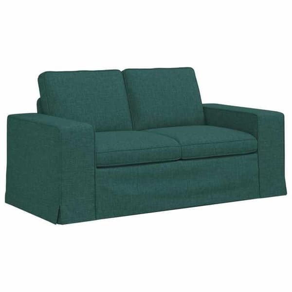 Maison Exclusive - Sæt af 2 sofaer Mørkegrøn stof