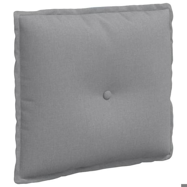 Maison Exclusive - Lys grå rygpude 50 x 19 x 45 cm stof