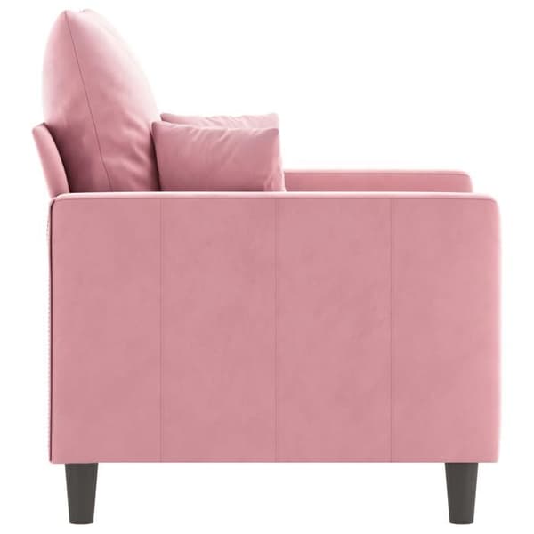 Maison Exclusive - Stol Rosa 60 cm Velour