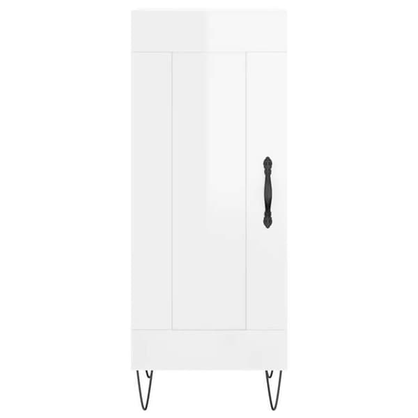 Buffet - EKSKLUSIVT HUS - Maison Exclusive - Blank hvid - 3 rum - Metalben Vit