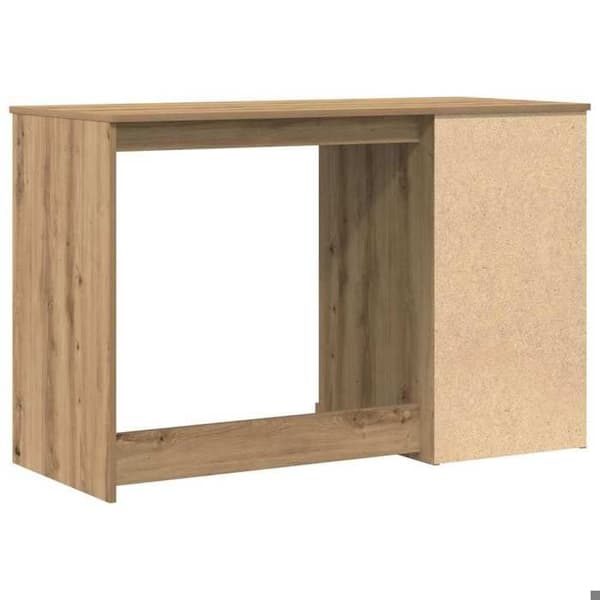 Maison Exclusive - Håndlavet egetræskontor 50 x 115 x 75 cm Ingeniørtræ