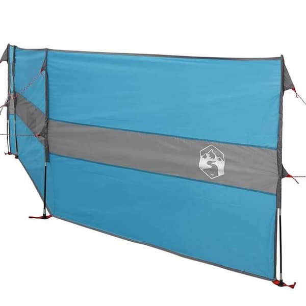 Vindskærm - EKSKLUSIVT HUS - 490 x 123 cm - Vandtæt - Blå - Bærbar Blå