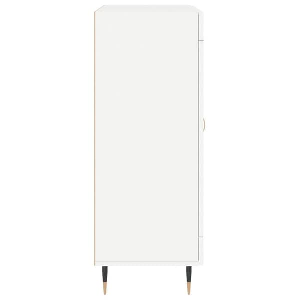 Maison Exclusive - Vit buffé 69,5x34x90 cm ingenjörsträ Vit