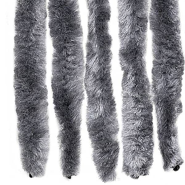 Myggenet - Eksklusivt Hus - Sølv - Polypropylen Chenille - 100 x 220 cm silver-