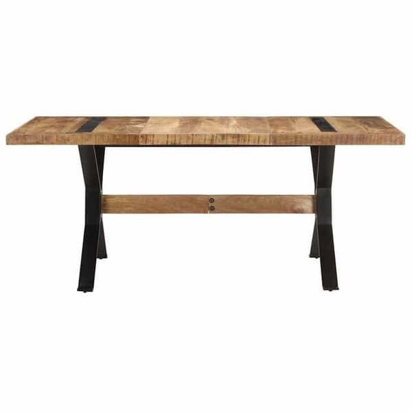 Maison Exclusive - Spisebord 180x90x76 cm Ubehandlet mangotræ