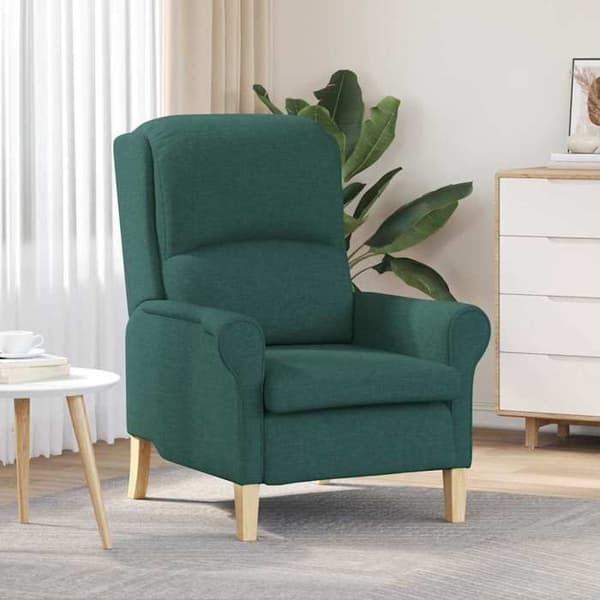 Maison Exclusive - tummanvihreä kangastuoli