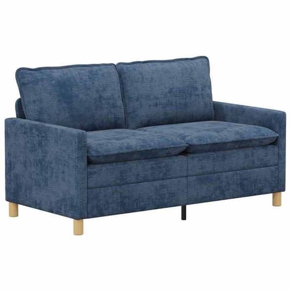 Maison Exclusive - Sæt af 2 Sofaer Blå Polyester