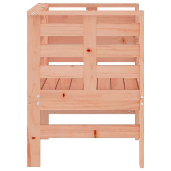 Maison Exclusive - Havestole sæt af 2 61,5x53x71 cm massiv douglas træ