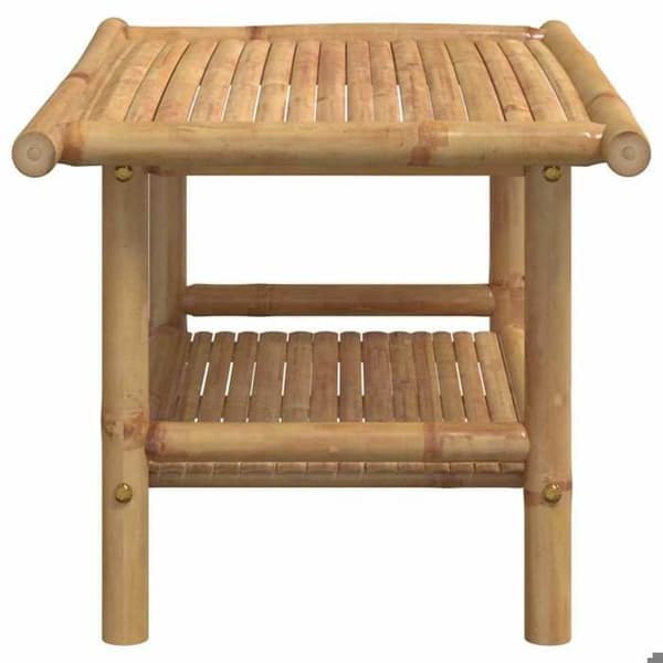 Bord - EKSKLUSIV HUS - 70x40x35 cm - Bambus - Ventilerede lameller, rådfrie - Indendørs/udendørs Ej specificerat