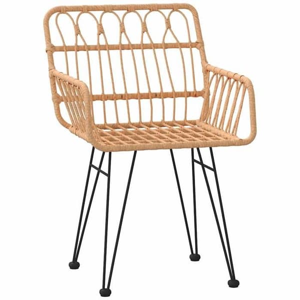 Maison Exclusive - Trädgårdsset 3 delar i flätad resin