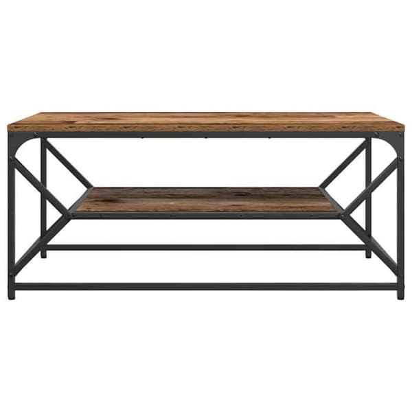 Soffbord - EXKLUSIV HEM - 90x50x40 cm - Matt finish - Stålstruktur - Rektangulär