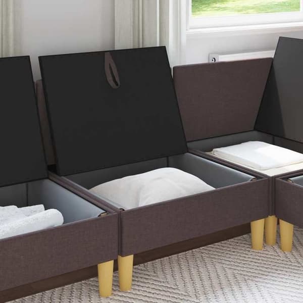 Maison Exclusive - Soffa med förvaring Tyg