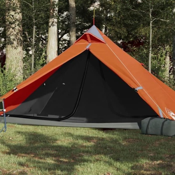 Orange vandtæt 1 person tipi campingtelt119 [cm] Orange