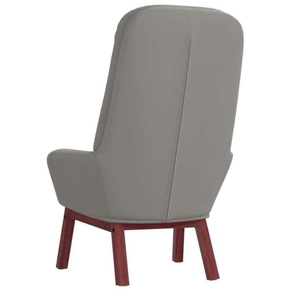 Maison Exclusive - Vaaleanharmaa samettinen rentoutumistuoli