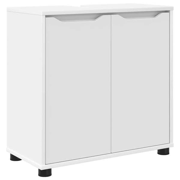 Maison Exclusive - Badeværelsesvaskeskab Hvid 60 x 30 x 60 cm