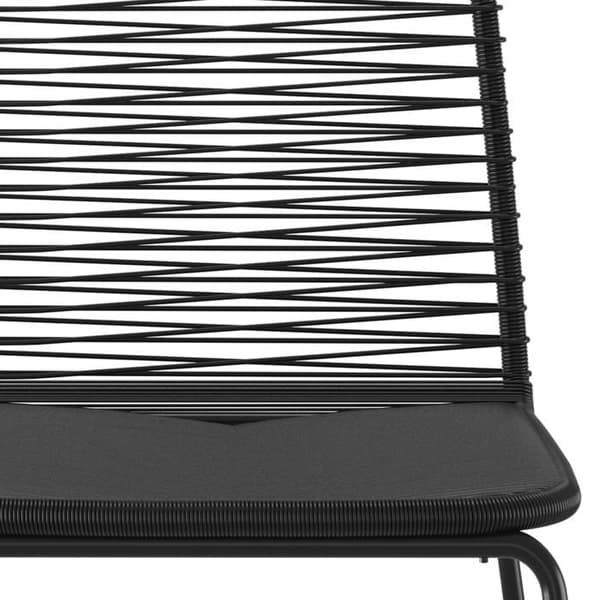 Maison Exclusive - Trädgårdsset 5 delar Svart