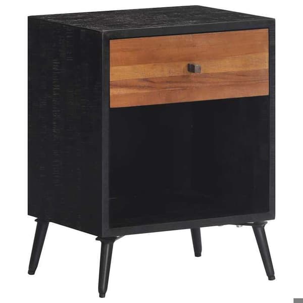 Maison Exclusive - Natbord 40x30x50 cm massiv teaktræ