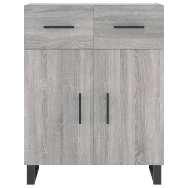 Maison Exclusive - Buffé Sonoma Grå 69,5x34x90 cm Ingenjörsträ