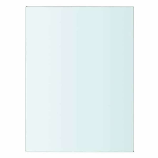 Maison Exclusive - Hyllpaneler 2 st Glas Transparent 20 x 15 cm Transparent