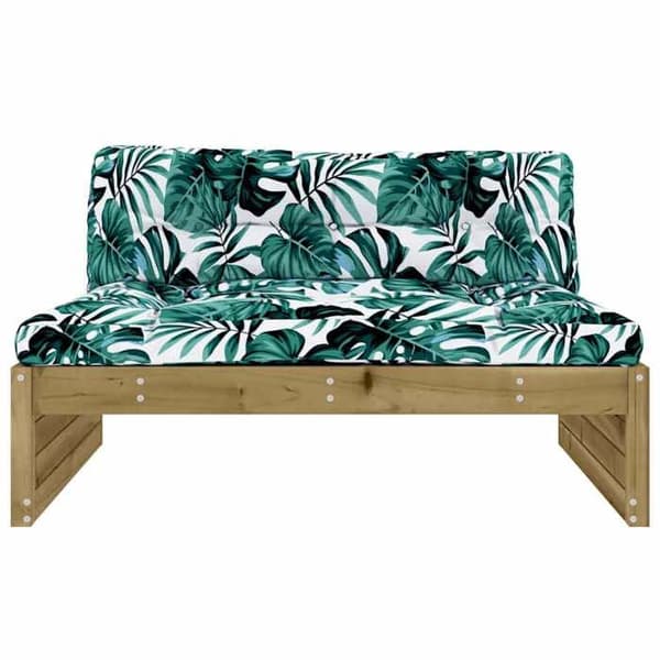 Maison Exclusive - Central soffa 120x80 cm impregnerad furu