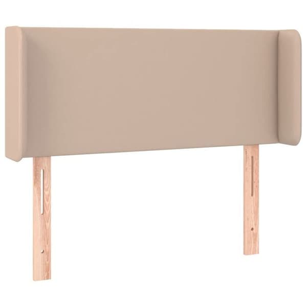 Maison Exclusive - LED Hovedgærde Cappuccino 83x16x78/88 cm Simililæder