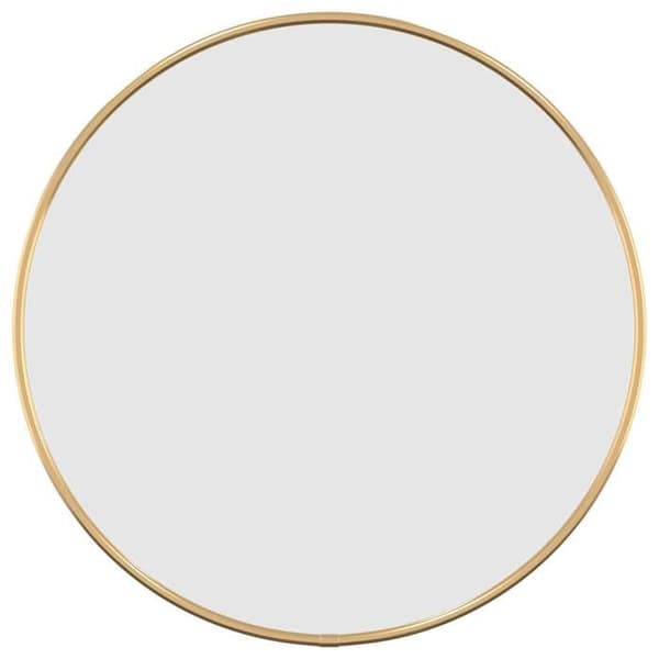 Maison Exclusive - Guldväggspegel Ø 40 cm Rund