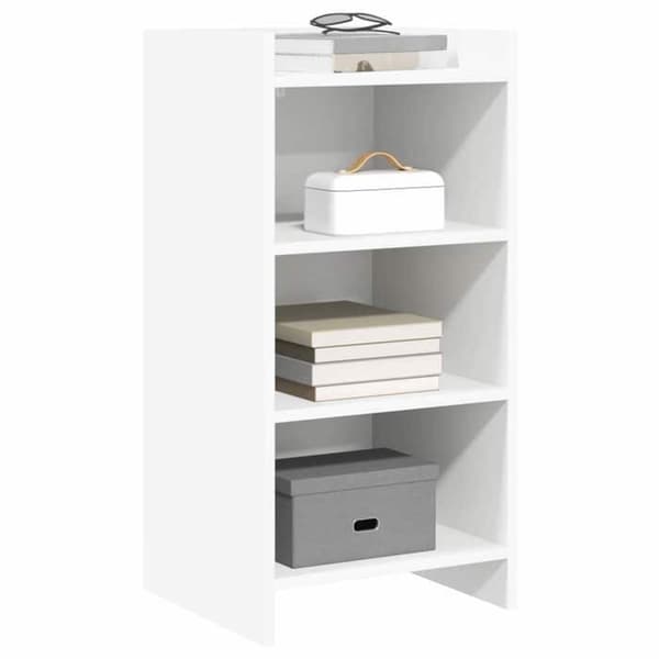 Maison Exclusive - Hvid Buffet 40 x 36 x 80 cm Ingeniørtræ Vit