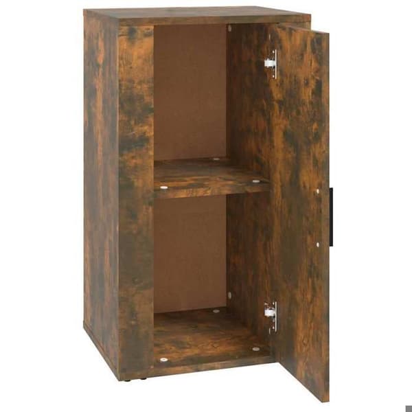 Maison Exclusive - Buffet Røget Eg 40x33x70 cm Ingeniørtræ Rökt ek