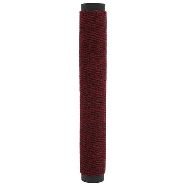 Maison Exclusive - Rektangulära dörrmattor 2 st 80 x 120 cm Röd Röd
