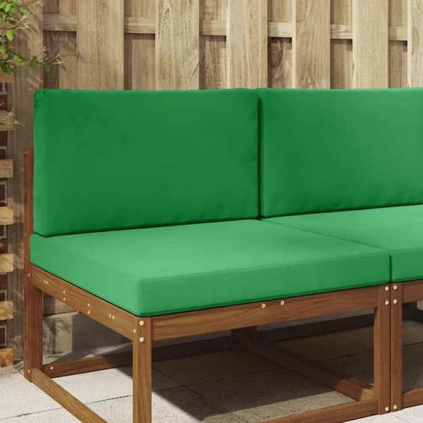 Utomhus soffkudde - EXKLUSIV HEM - 80 x 80 cm - Polyester - Skumfylld - Avtagbart blixtlåsfodral Grön