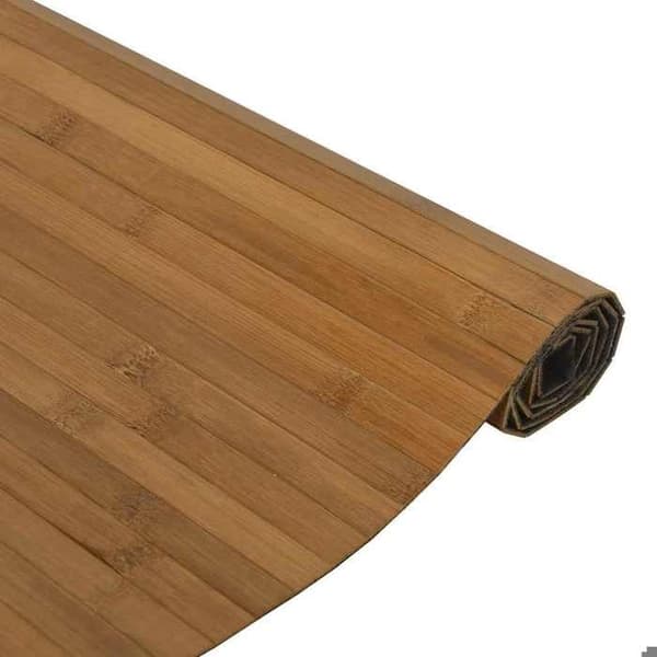 Maison Exclusive - Rektangulär matta brun 60x100 cm bambu