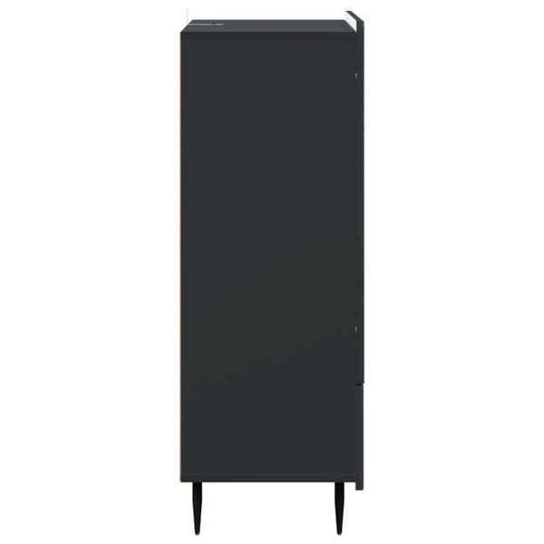 Maison Exclusive - Buffet Sort 66 x 34,5 x 97 cm Ingeniørtræ