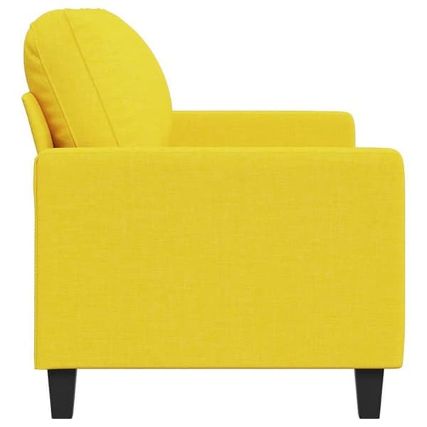Maison Exclusive - 2-personers sofa i lys gul 140 cm stof