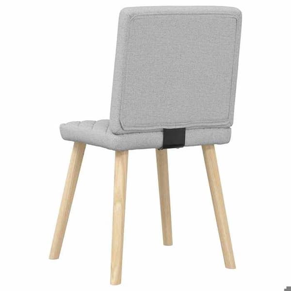 Maison Exclusive - Ruokatuolit 2 kpl harmaa pilvi kangas