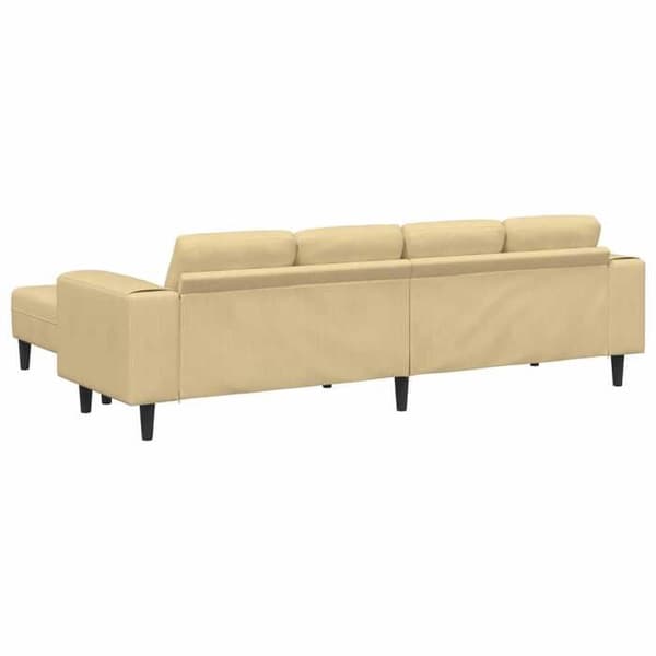 Maison Exclusive - Vihreä harmaa sohva 250 x 188 x 76 cm Kankainen samettikangas