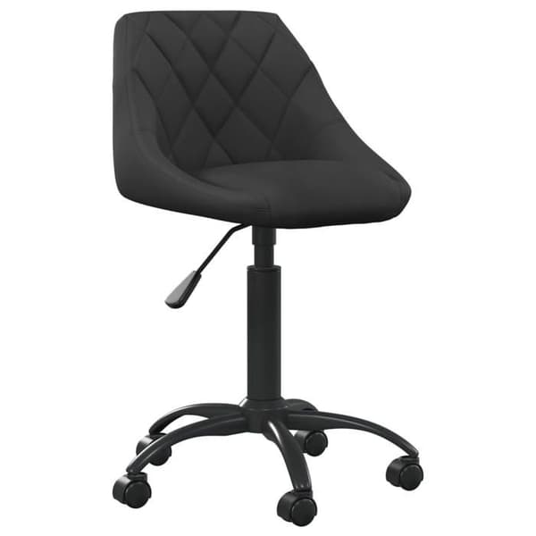 Maison Exclusive - Kontorstol Sort Velour