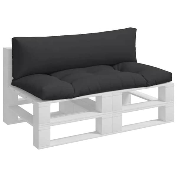 Maison Exclusive - Pallet puder sæt af 2 sort stof
