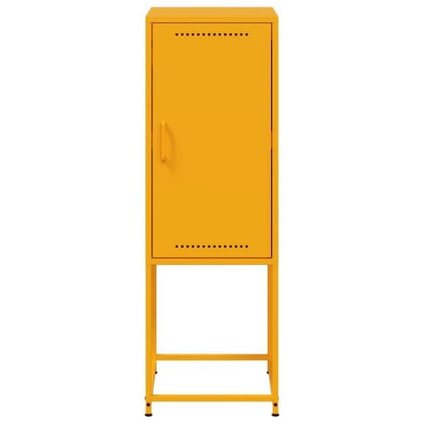 Maison Exclusive - Buffé i senapsgul 36x39x107 cm stål