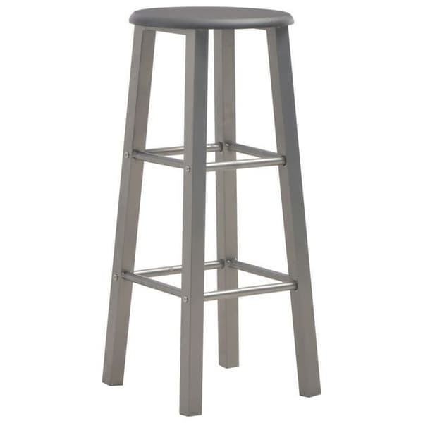 Maison Exclusive - Barstolar set om 2 antracit MDF antracit