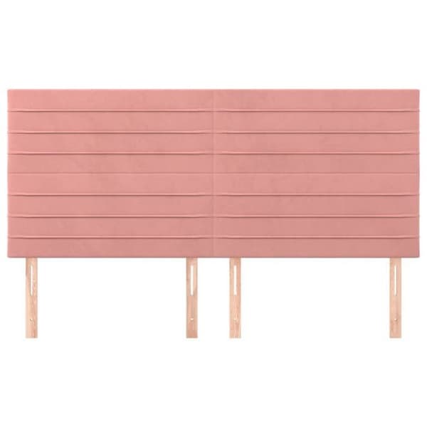 Maison Exclusive - Ruusupääty 200x5x118/128 cm Sametti Ros