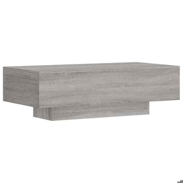 Maison Exclusive - Soffbord sonoma grå 100x49,5x31 cm ingenjörsträ