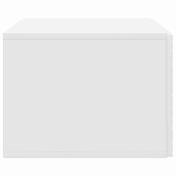 Maison Exclusive - Väggmonterad TV-möbel 59,5 x 41 x 30 cm Vit blank