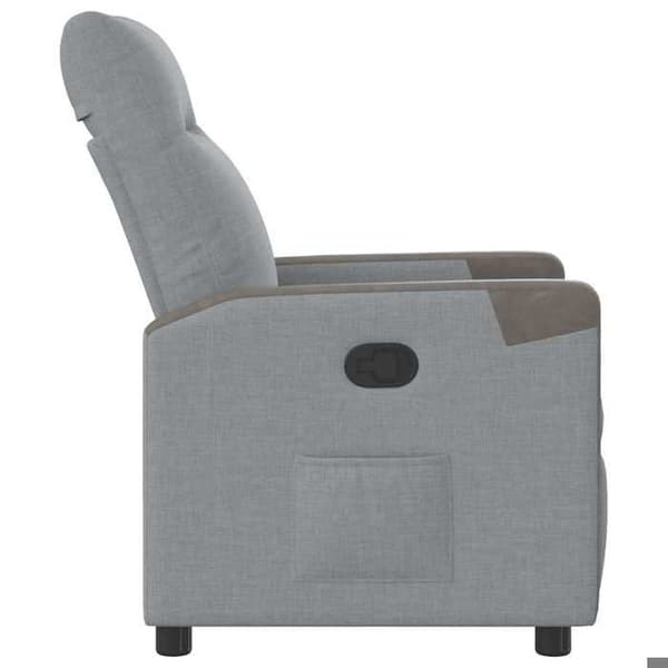 Maison Exclusive - Grå stof lænestol med recliner