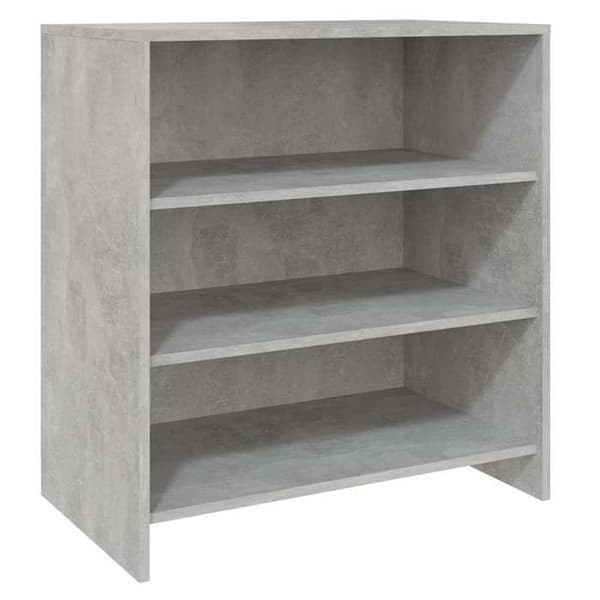 Maison Exclusive - Buffé Grå betong 70x40,5x75 cm Ingenjörsträ