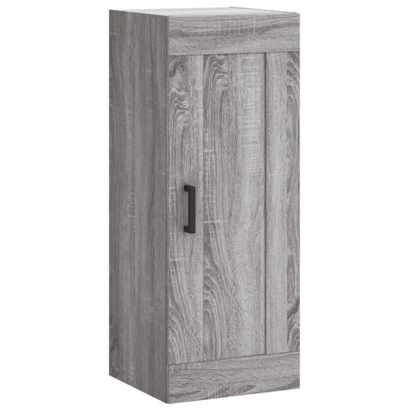 Maison Exclusive - Sonoma grå vægskab 34,5x34x90 cm ingeniørtræ