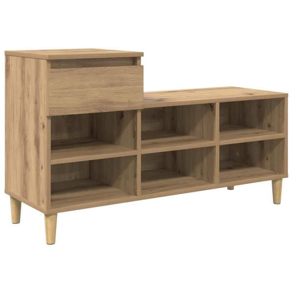 Maison Exclusive - Skoskab 102 x 36 x 60 cm Ingeniørtræ