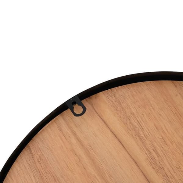 Maison Exclusive - Ruskea seinäkello Ø39 cm rautaa ja puuta brun